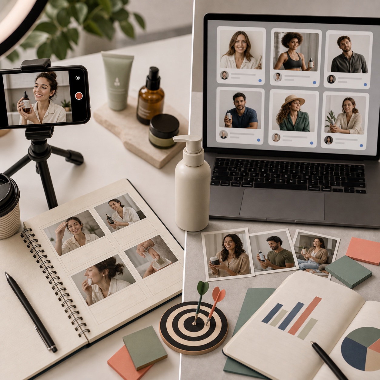 UGC versus influencer marketing comparison